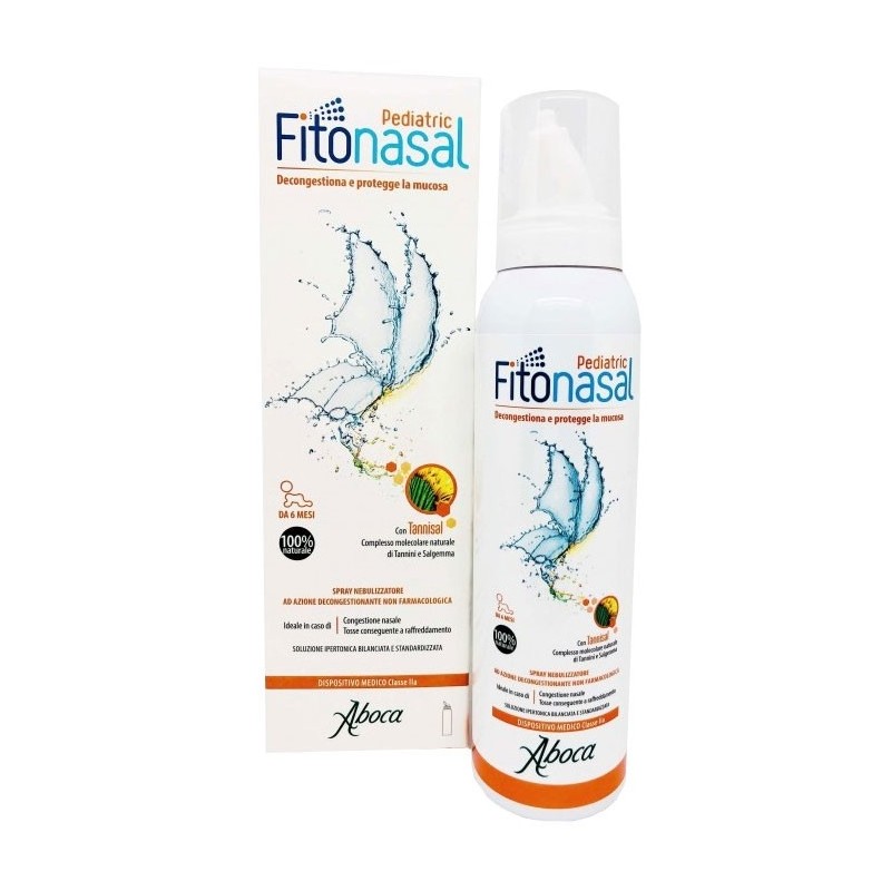 Aboca Fitonasal Pediatric Nebulizzatore Spray 125 ml