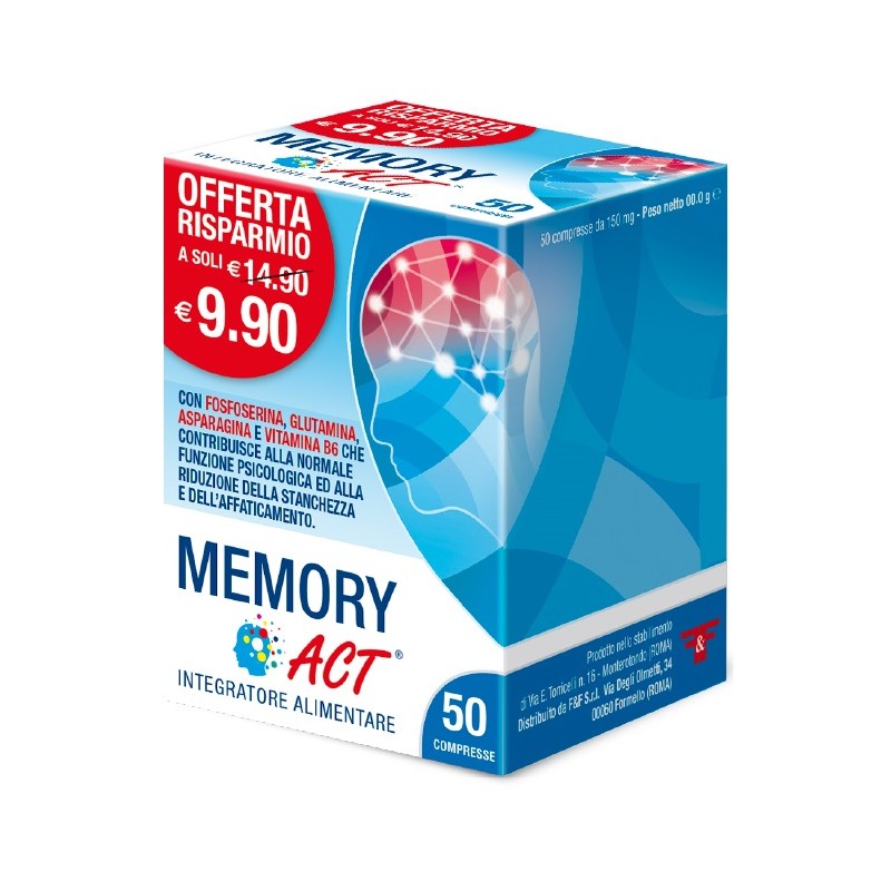 F&f Memory Act 50 Compresse