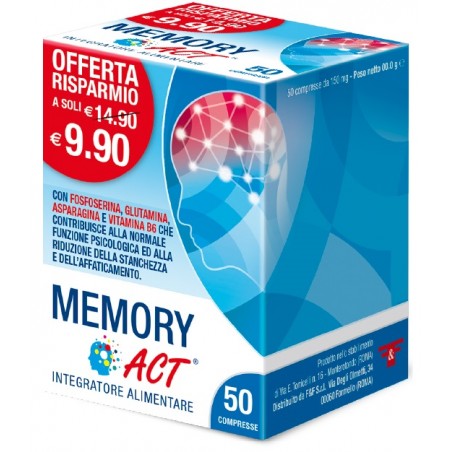 F&f Memory Act 50 Compresse