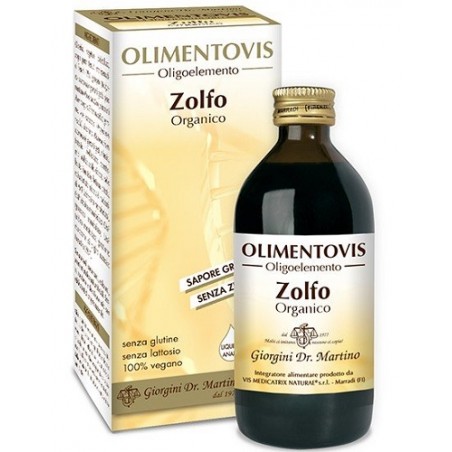 Dr. Giorgini Ser-vis Zolfo Organico Olimentovis 200 Ml