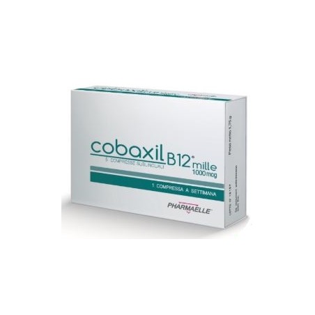 Pharmaelle Cobaxil B12 1000 Mcg 5 Compresse Sublinguali