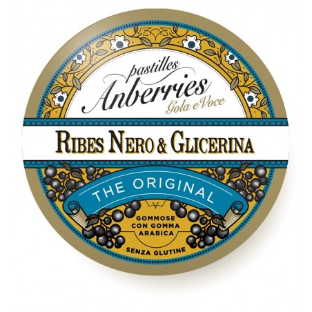 Eurospital Anberries Classiche Ribes Nero & Glicerina Caramelle 55 G