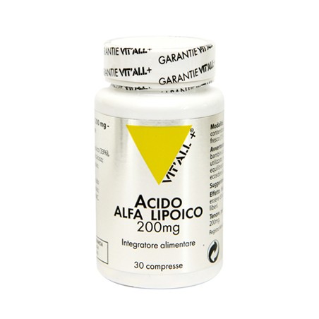 Vit'all+ Vital Plus Acido Alfa Lipoico 30 Compresse