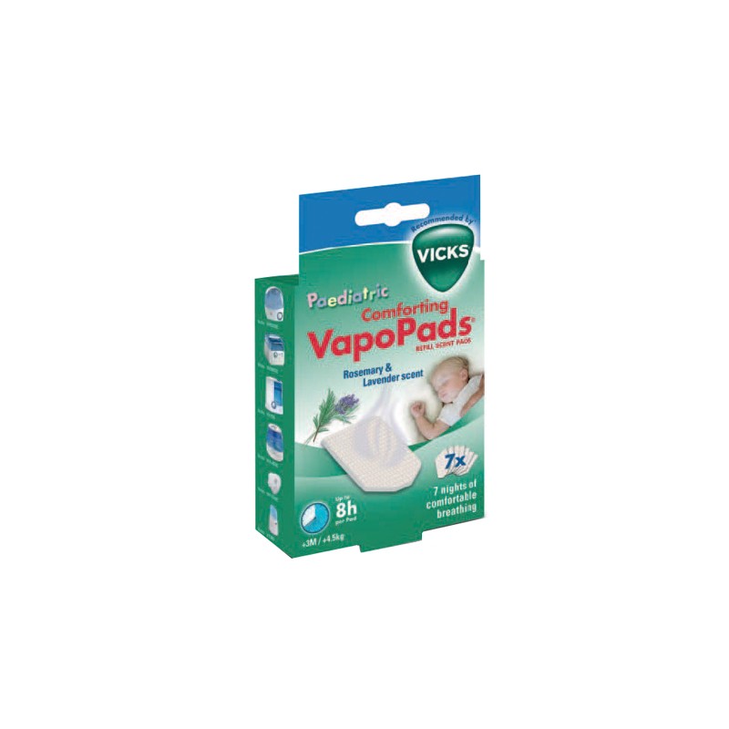 Gr Farma Vicks Vapopads Rosemary & Lavender Scente 7 Pezzi