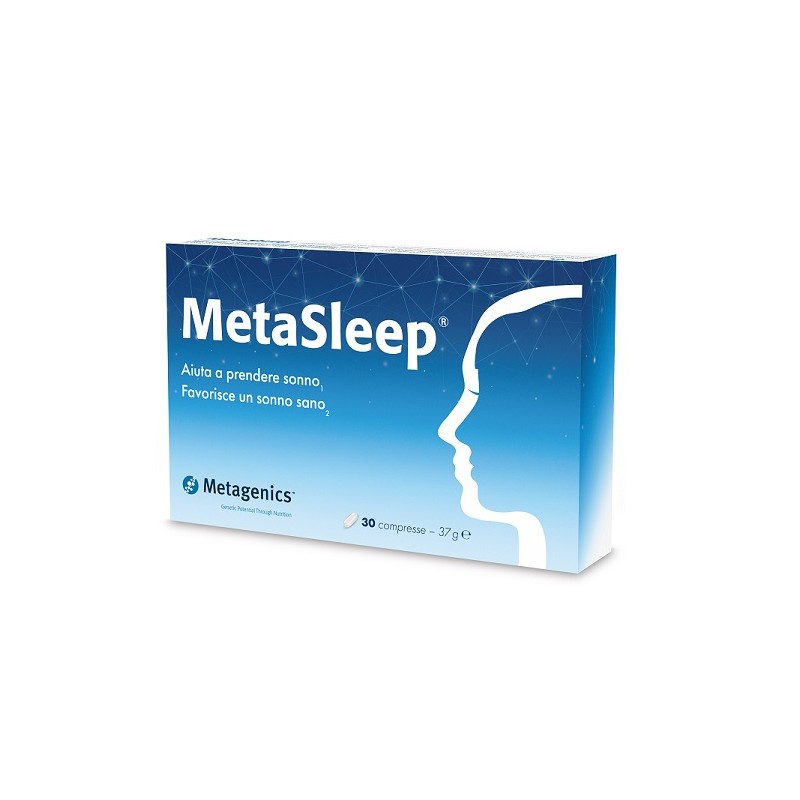 Metagenics Belgium Bvba Metasleep Ita 1 Mg 30 Compresse