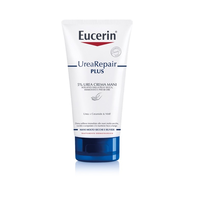 Beiersdorf Eucerin Urearep Crema Mani 5% 30 Ml