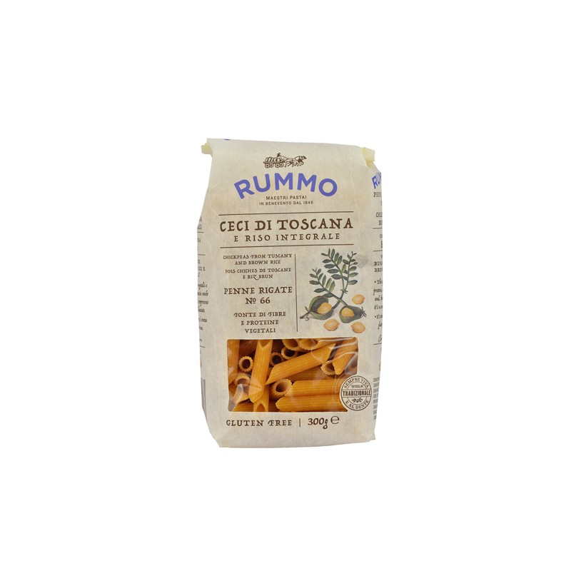 Rummo Penne Rigate N 66 Ceci Di Toscana E Riso Integrale 300 G