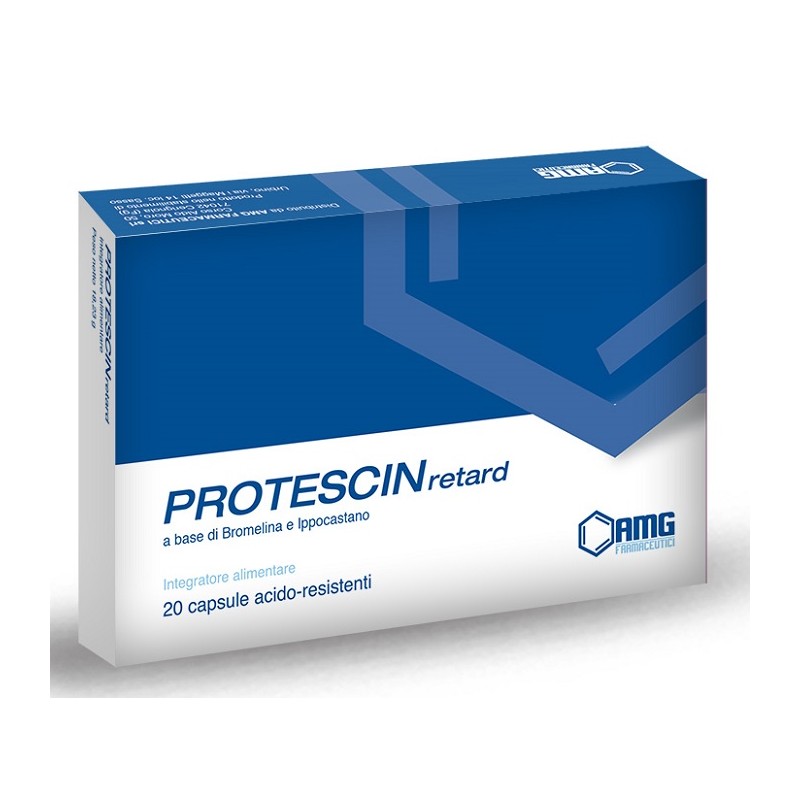 Amg Farmaceutici Protescin Retard 20 Capsule