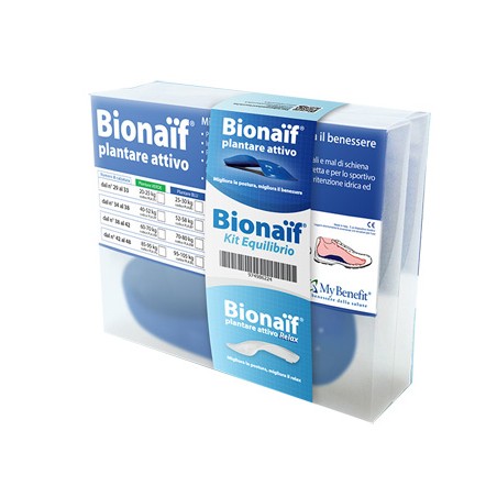 My Benefit Kit Equilibrio Bionaif Plantare Attivo Neutro Medio Dal 38 Al 42 80-90kg