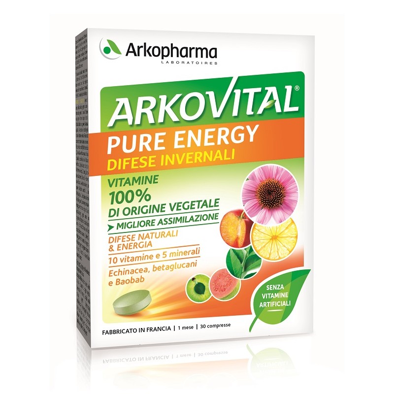 Arkofarm Arkovital Pure Energy Difese Invernali 30 Compresse