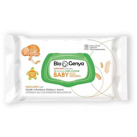 Diva International Biogenya Eco Natural Baby Cotone 72 Pezzi