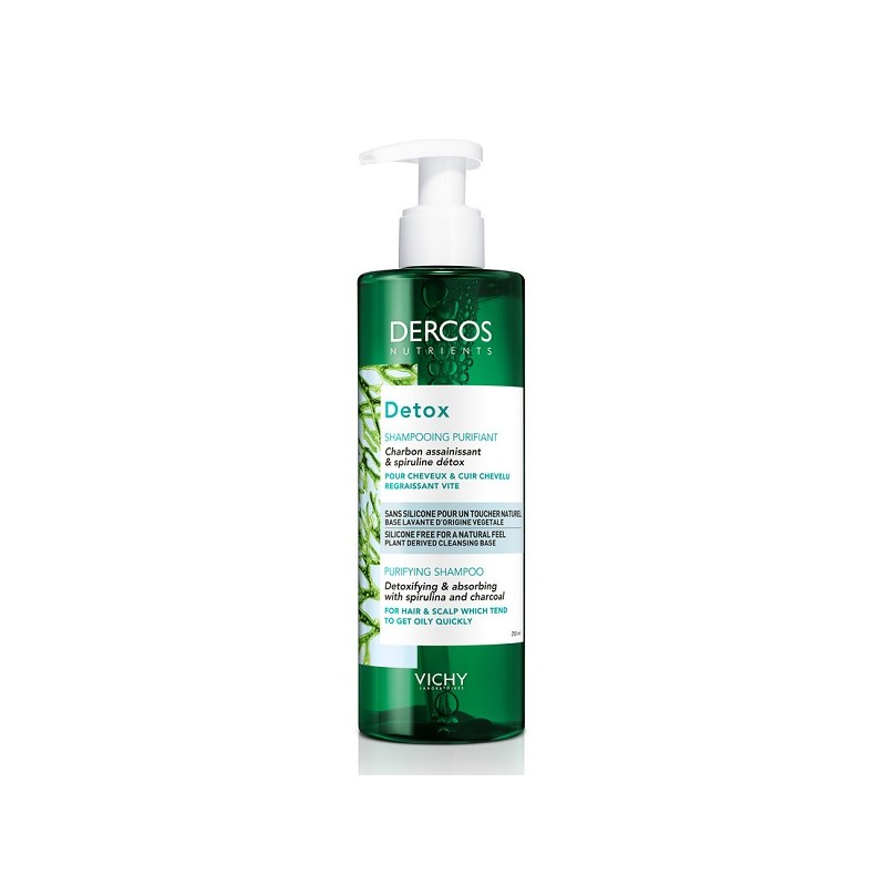 Vichy Dercos Nutrients Shampoo Detox 250 Ml