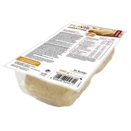 Dr. Schar Flavis Ciabattine Panini Bianchi Aproteici 4 Pezzi Da 65 G