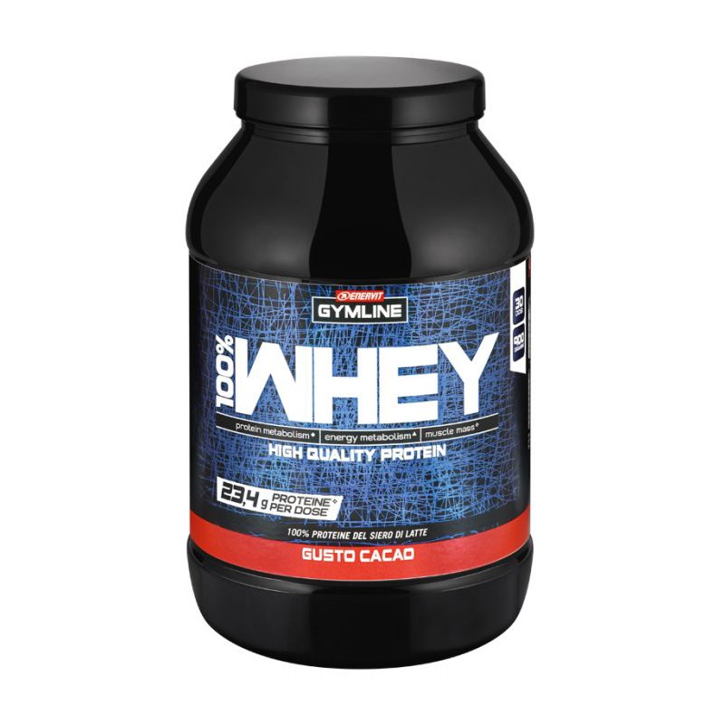 Enervit Gymline 100% Whey Concentrate Cacao 900 G