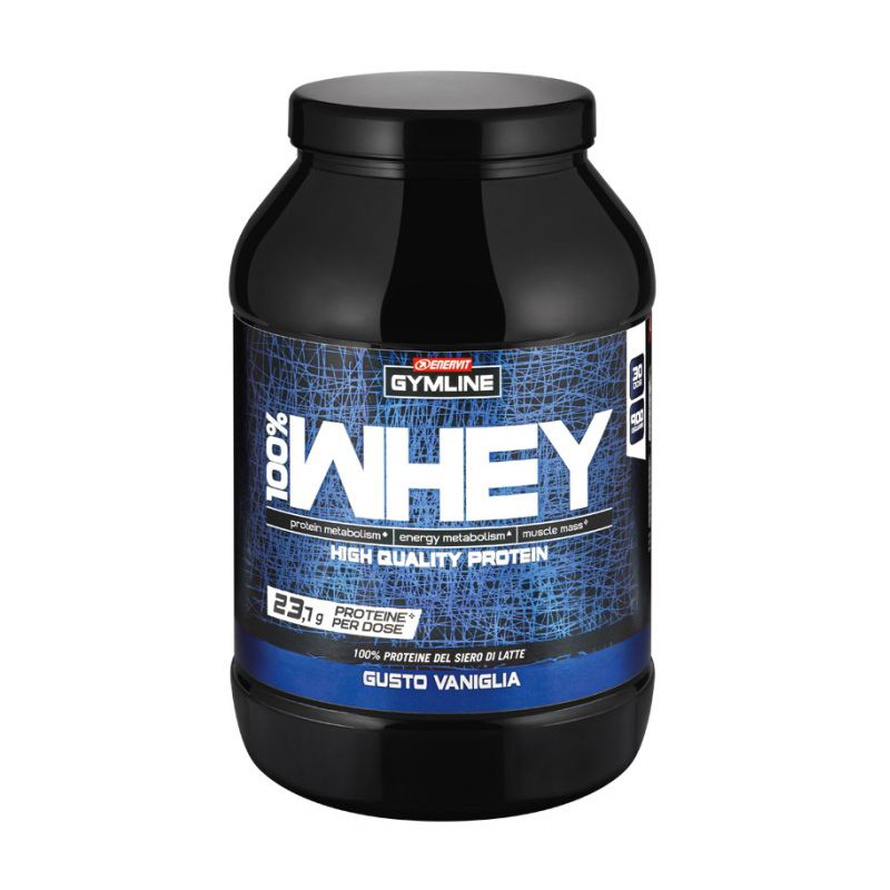 Enervit Gymline 100% Whey Concentrate Vaniglia 900 G