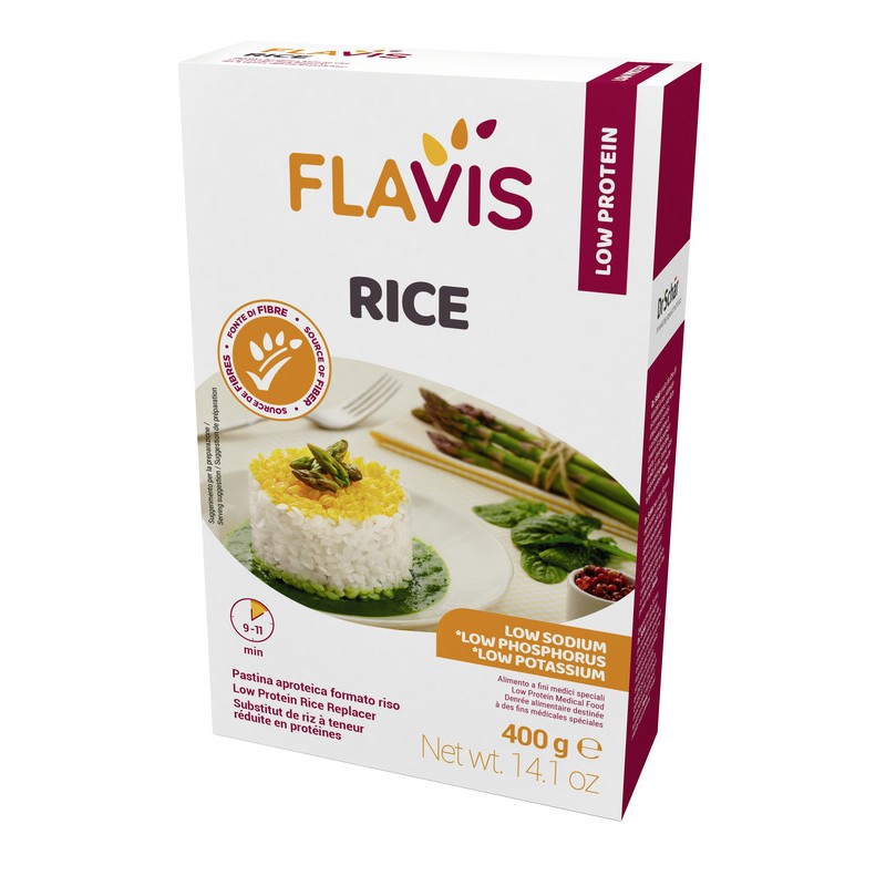 Dr. Schar Flavis Rice Pastina Aproteica Formato Riso 400 G