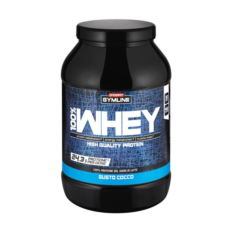 Enervit Gymline 100% Whey Concentrate Cocco 900 G