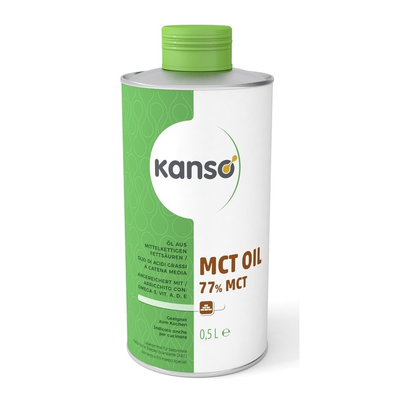 Dr. Schar Kanso Mct Oil 77% Olio Di Acidi Grassi 500 Ml