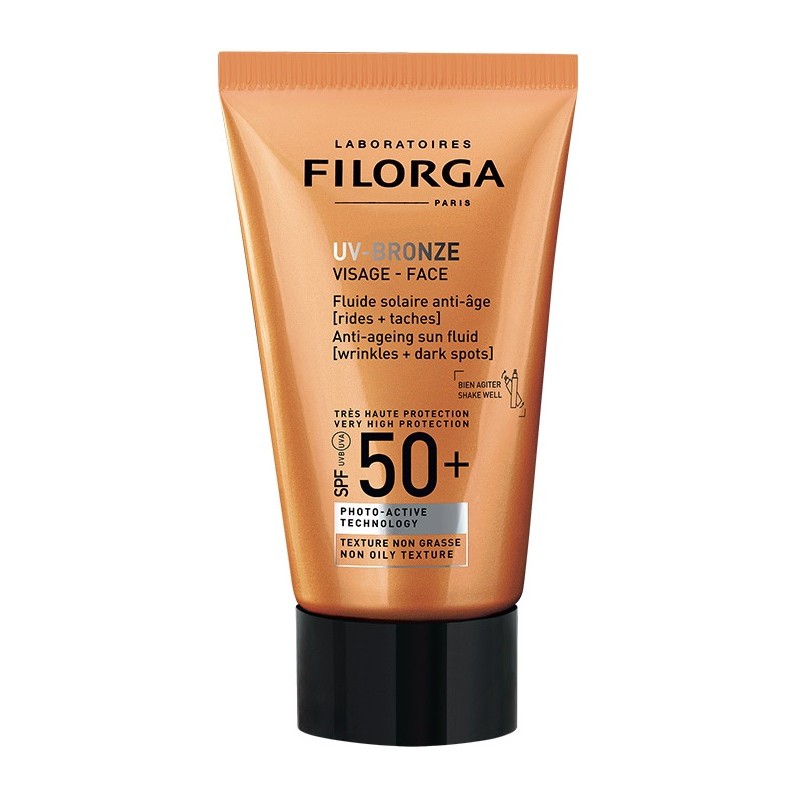 Filorga Uv Bronze Face 50+ 40 Ml fluido solare anti-età viso