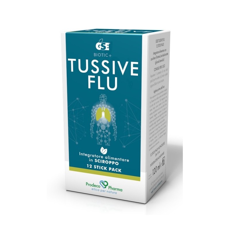 Prodeco Pharma Gse Tussive Flu 12 Stickpack