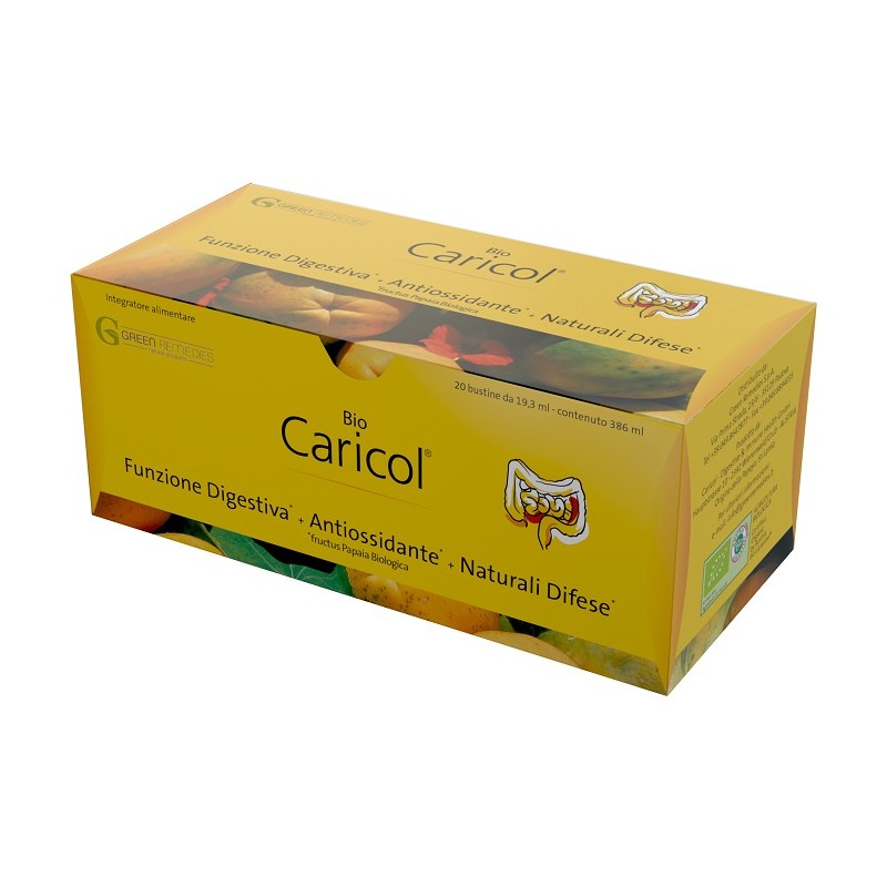 Green Remedies Bio Caricol 20 Bustine 19,3 Ml