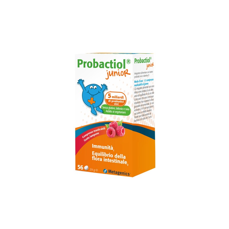 Metagenics Belgium Bvba Probactiol Junior 60 Compresse Masticabili New