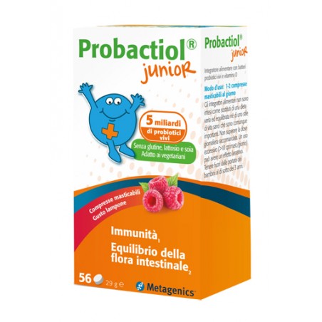 Metagenics Belgium Bvba Probactiol Junior 60 Compresse Masticabili New