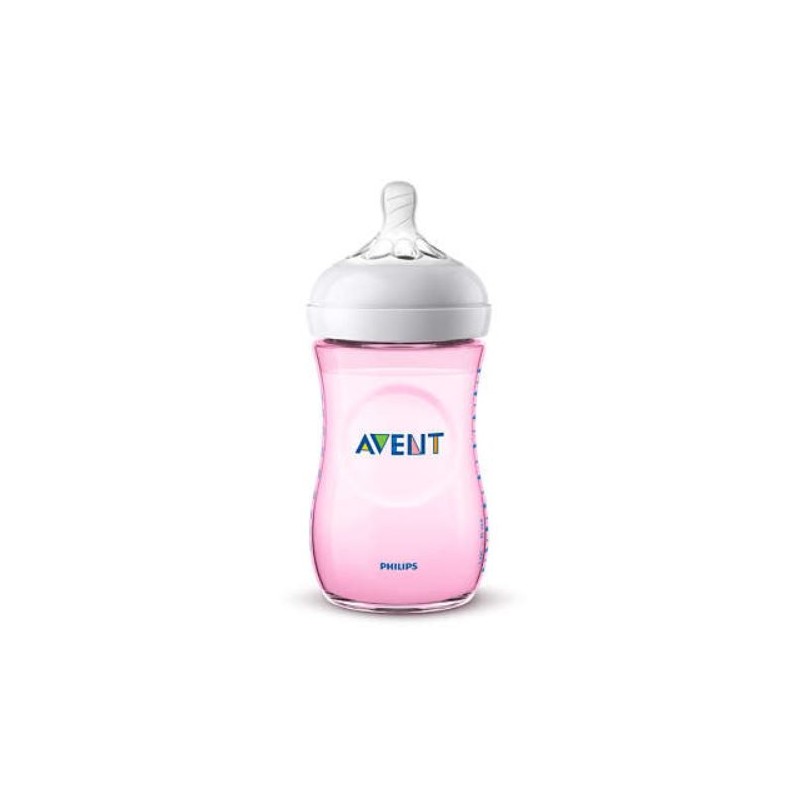 Philips Avent Biberon Natural Pp 260ml Rosa Single Pack