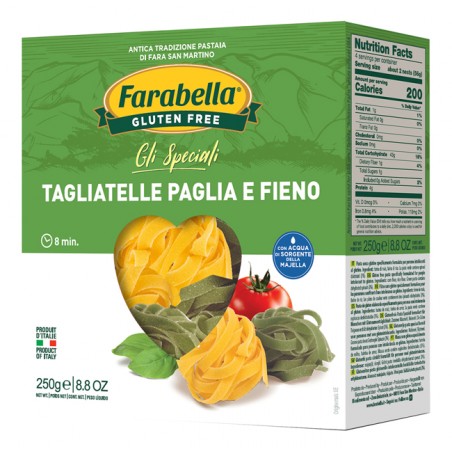 Bioalimenta Farabella Tagliatelle Paglia Fieno 250 G