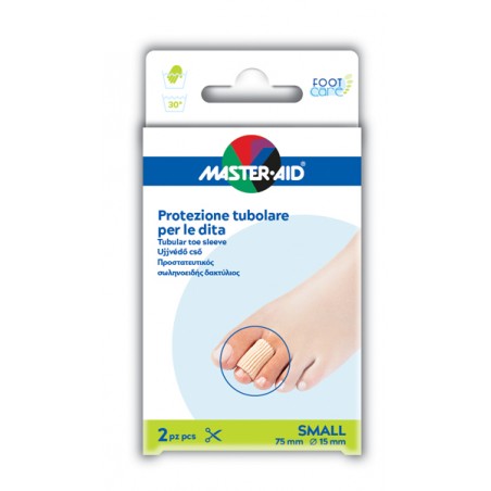 Pietrasanta Pharma Tubo In Gel Master-aid Elasticizzato S 7,5 Cm 2 Pezzi