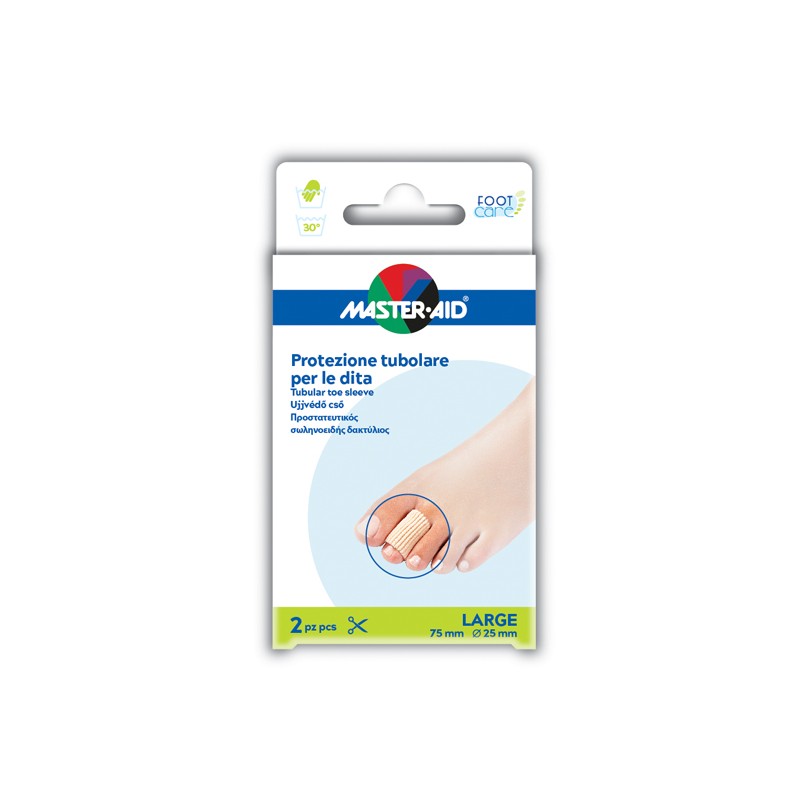 Pietrasanta Pharma Tubo In Gel Master-aid Elasticizzato L 7,5 Cm 2 Pezzi