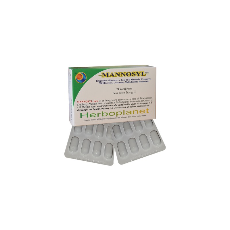 Herboplanet Mannosyl New 24 Compresse