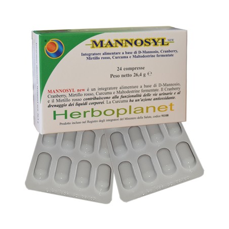 Herboplanet Mannosyl New 24 Compresse