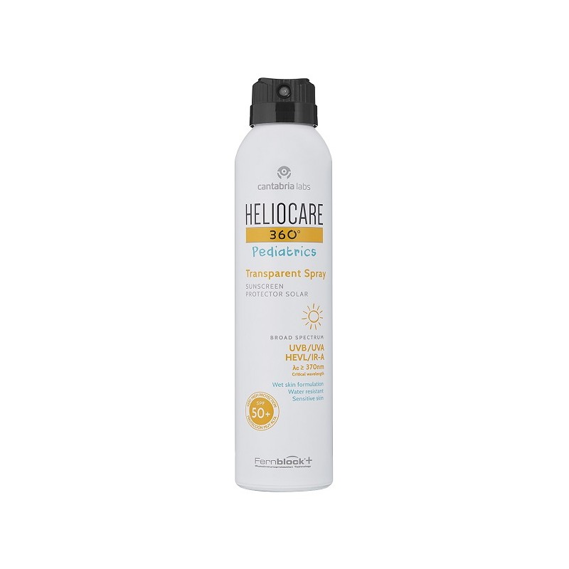 Difa Cooper Heliocare 360 Pediatric Transparent Spray 200 Ml