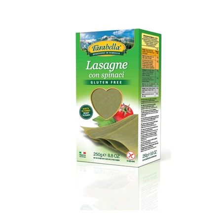 Bioalimenta Farabella I Regionali Lasagne Con Spinaci 250 G