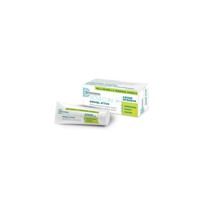 Pasquali Dermovitamina Acneclin Idrogel Attivo Azione Intensiva 40 Ml