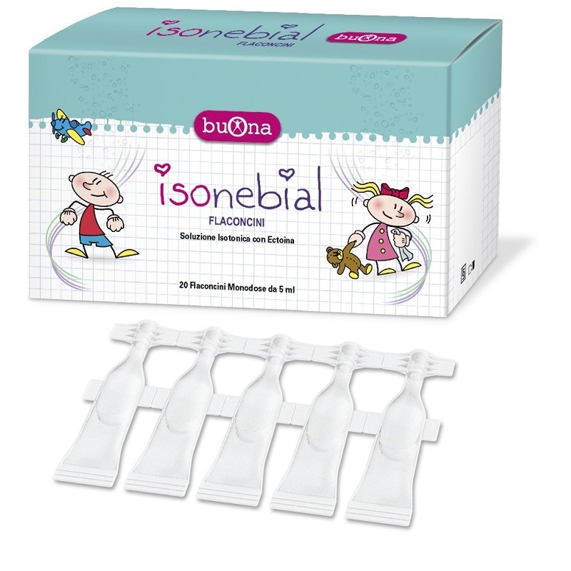 Buona Societa' Benefit Isonebial Flaconcini Soluzione Isotonica 0,9% Con Aggiunta Di Ectoina 20x5 Ml