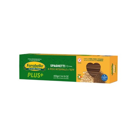 Bioalimenta Farabella Spaghetti Riso Integrale E Teff 400 G