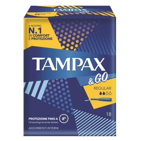 Fater Tampax&go Regular 18 Pezzi