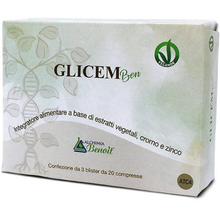 Alchimia Benoit Glicem Ben 60 Compresse