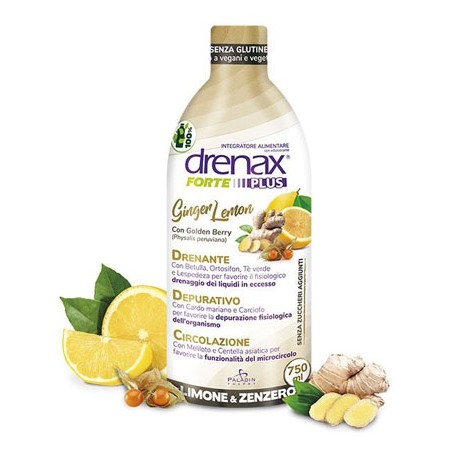 Paladin Pharma Drenax Forte Plus Ginger Lemon 750 Ml