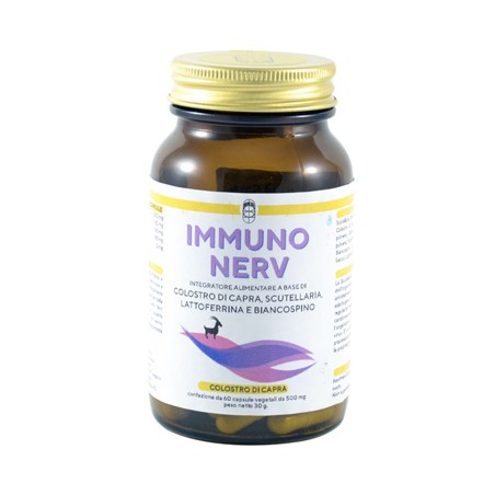 Punto Salute E Benessere Di S. Immuno Nerv Colostro Di Capra Sistema Nervoso 60 Capsule Vegetali