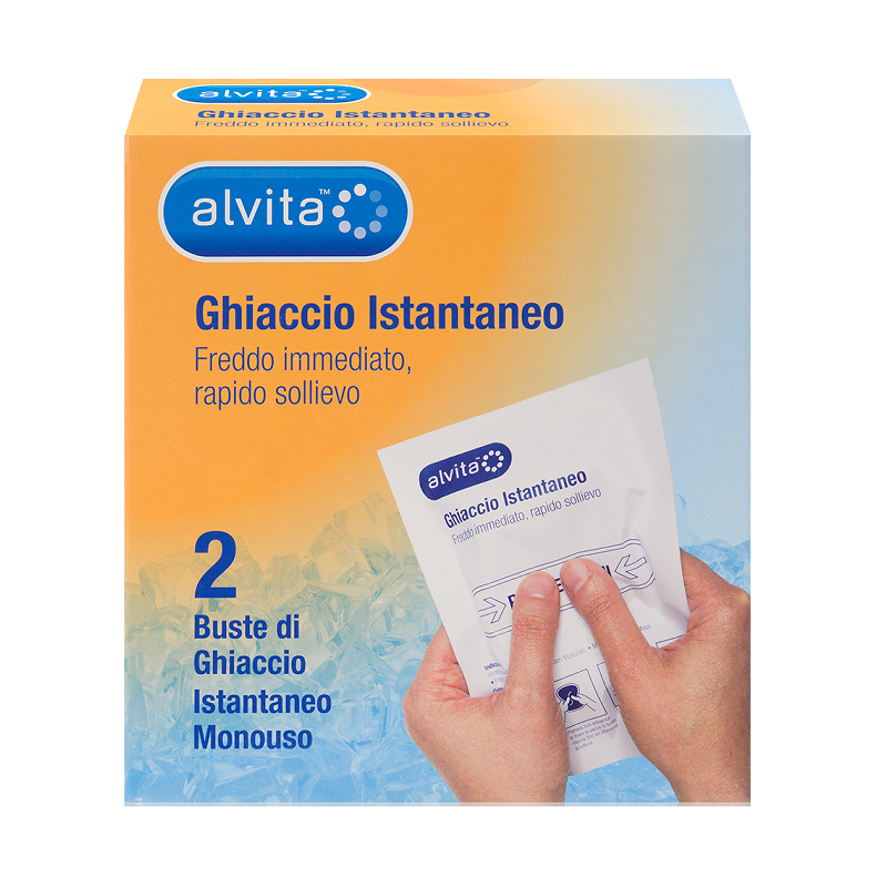 Alliance Healthcare It. Dis. Alvita Ghiaccio Istantaneo 2 Pezzi