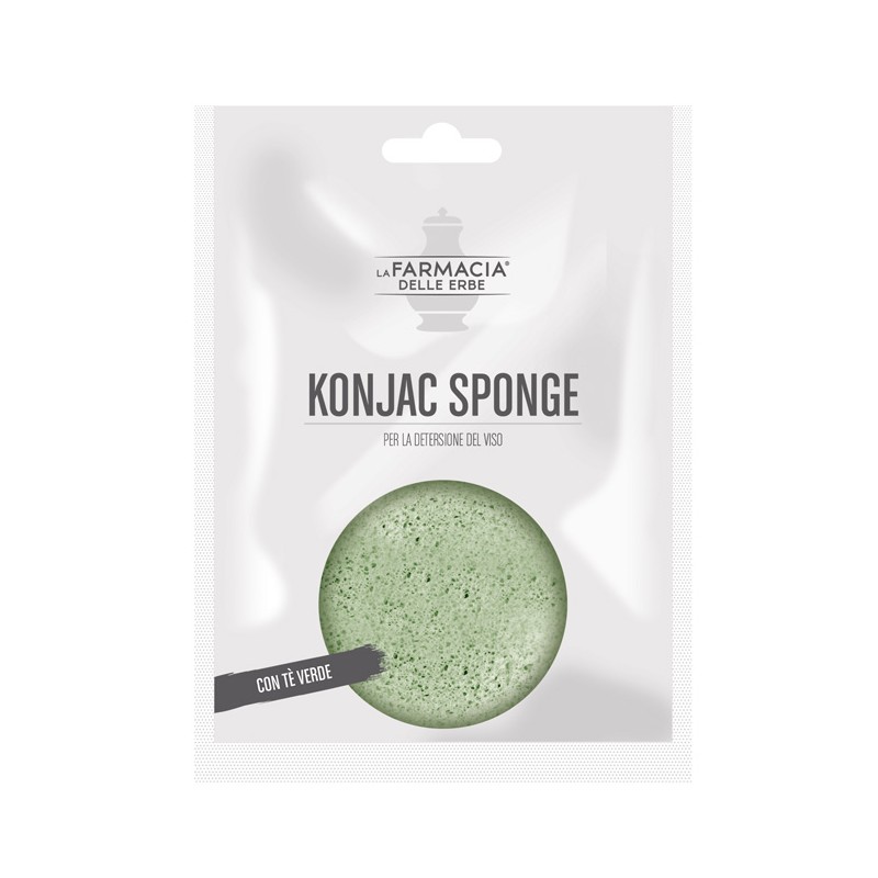 Farm. Delle Erbe Fde Konjac Sponge Te' Verde 1 Pezzo