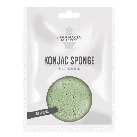 Farm. Delle Erbe Fde Konjac Sponge Te' Verde 1 Pezzo