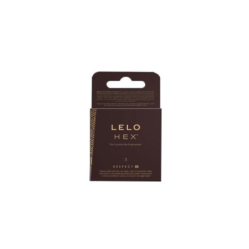 Hex - Leloi Ab Hex Preservativi Respect Lelo 3 Pezzi