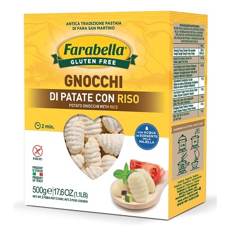 Bioalimenta Farabella Gnocchi Patate Riso 500 G