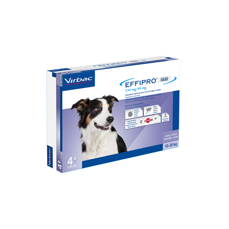 Virbac Effipro Duo 134 Mg/40 Mg Soluzione Spot-on Per Cani Di Taglia Media