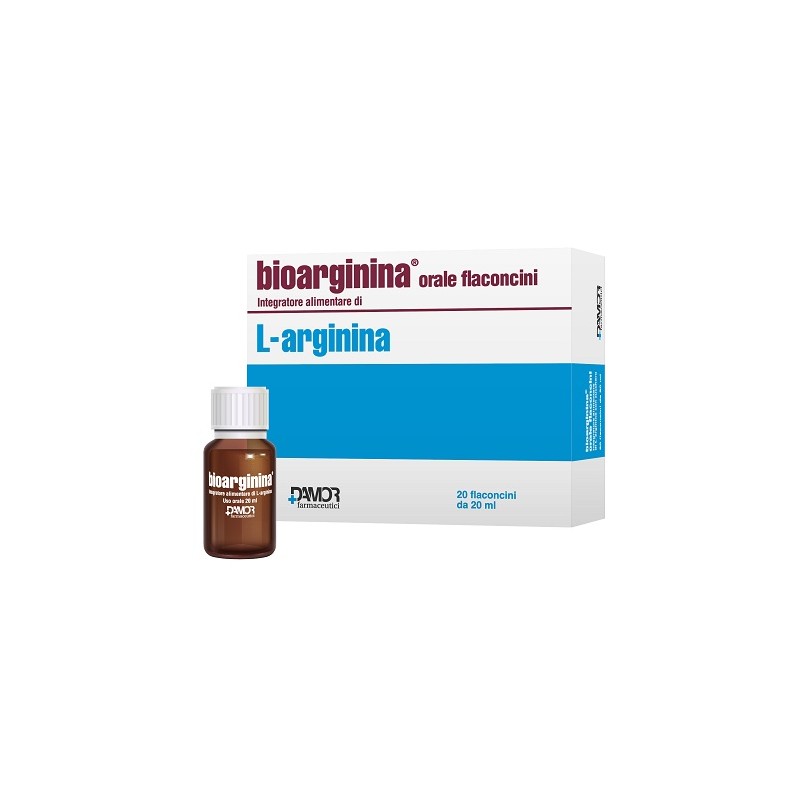 Farmaceutici Damor Bioarginina Orale 20 Flaconcini 20 Ml