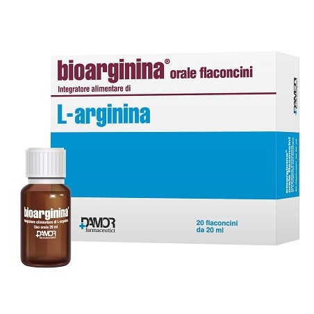 Farmaceutici Damor Bioarginina Orale 20 Flaconcini 20 Ml